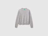 Camisola cinza-claro em pura caxemira - ucb_image_FS