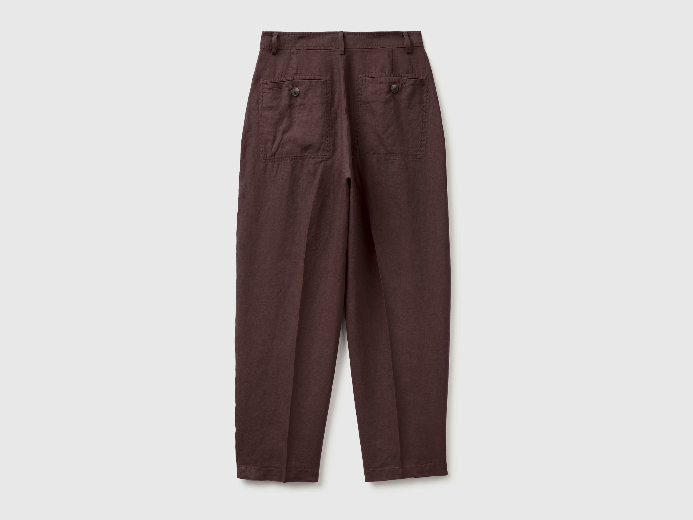 100% linen straight trousers - ucb_image_BS