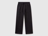Trousers in pure linen with elastic - ucb_image_FS