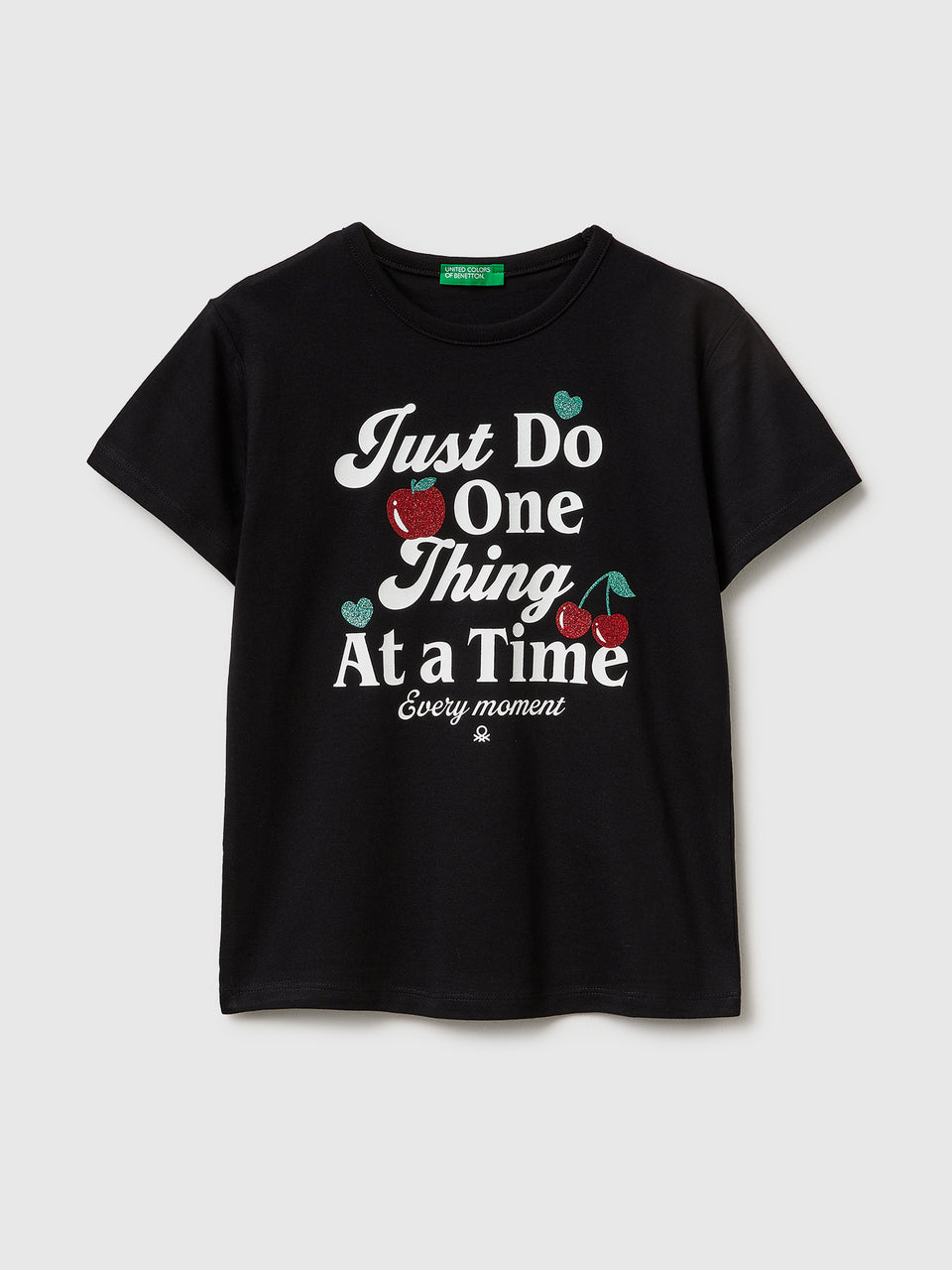 T-shirt with print and glitter - ucb_image_FS