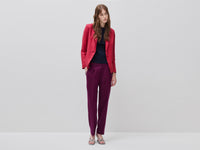 Blazer de abotoadura simples em linho puro - ucb_image_FY