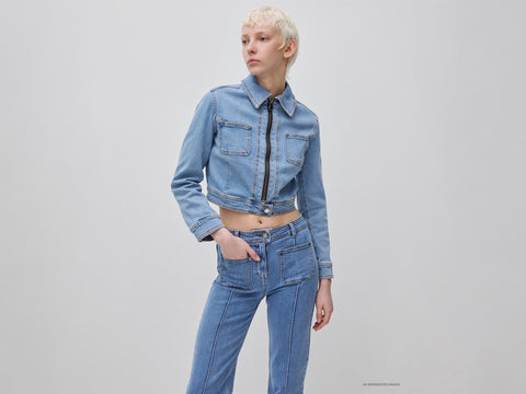 Casaco em denim com fecho de correr - ucb_image_F