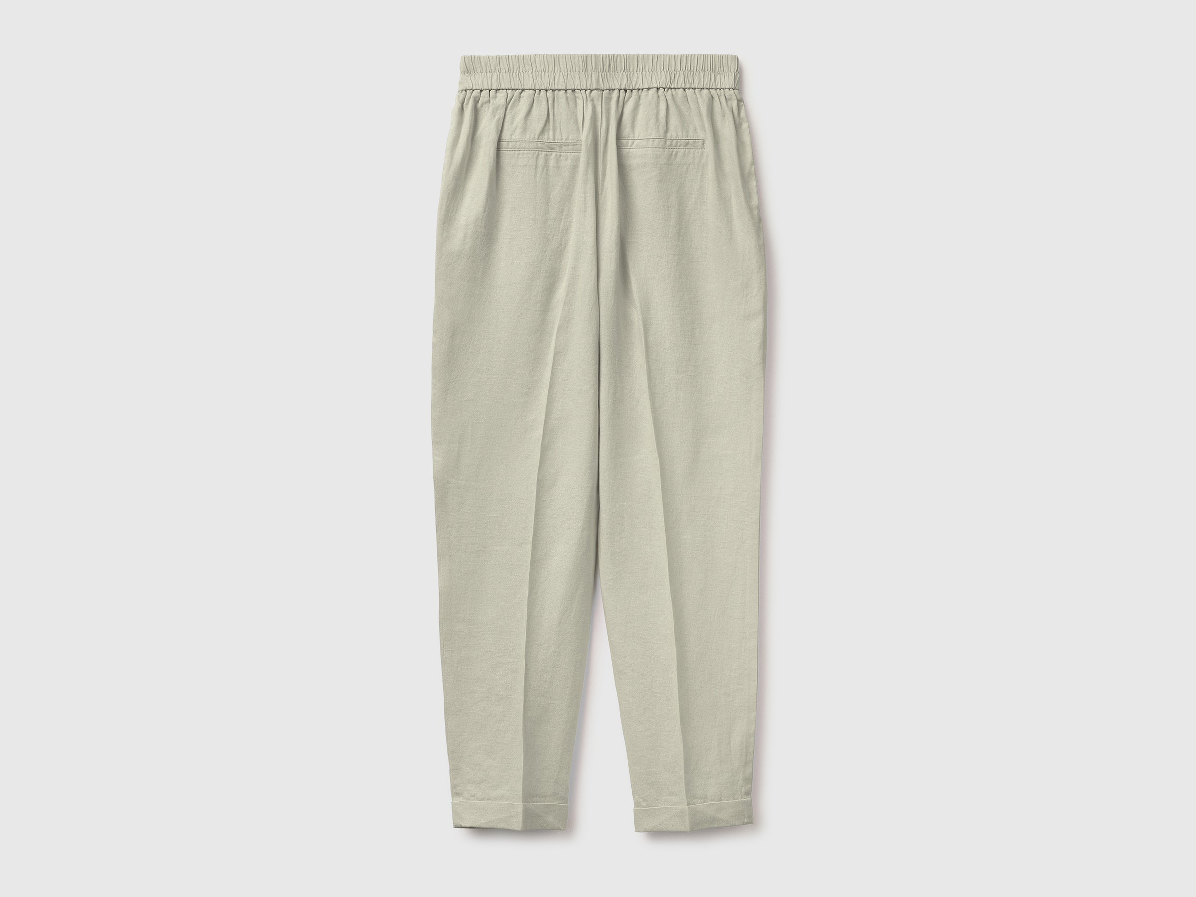 100% linen cigarette trousers - ucb_image_BS
