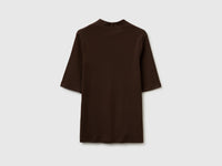 T-shirt slim fit em algodão de fibra longa - ucb_image_BS