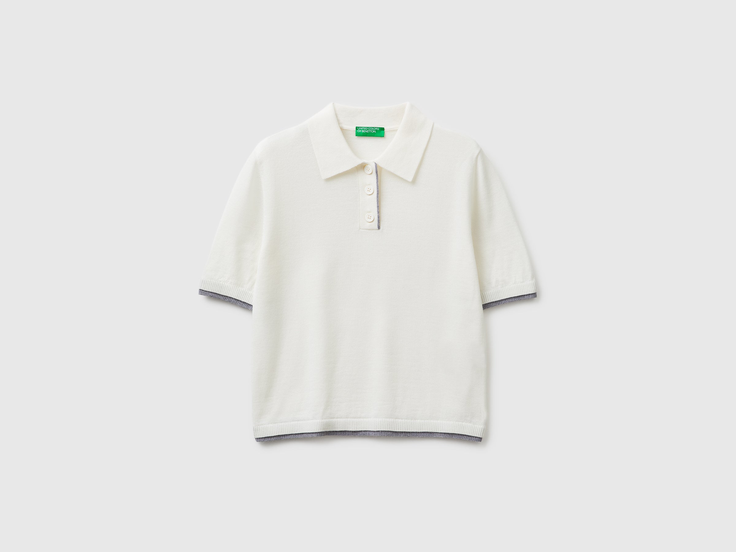 Camisola polo 100% lã Merino - ucb_image_FS