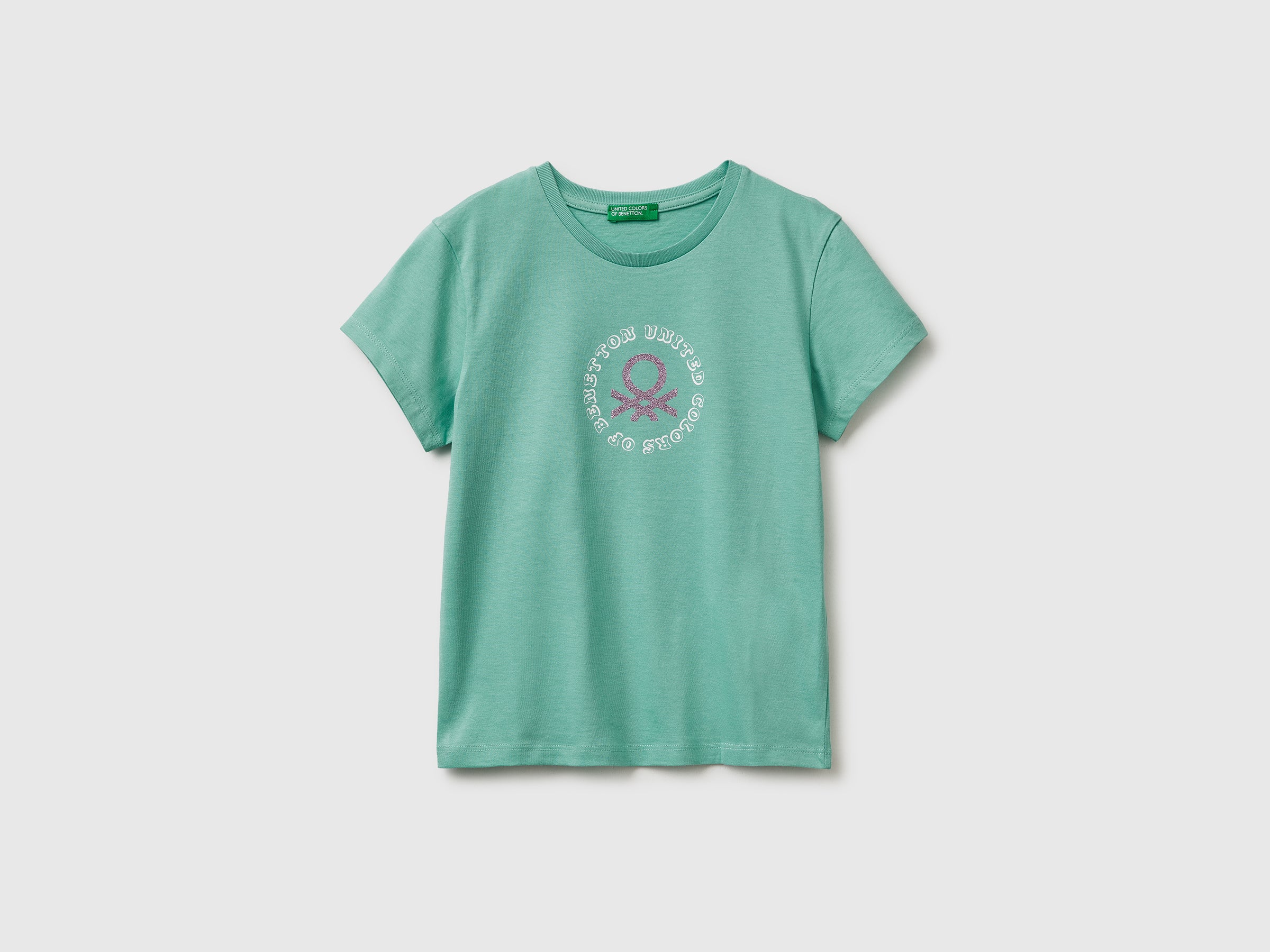 T-shirt with glitter print - ucb_image_FS