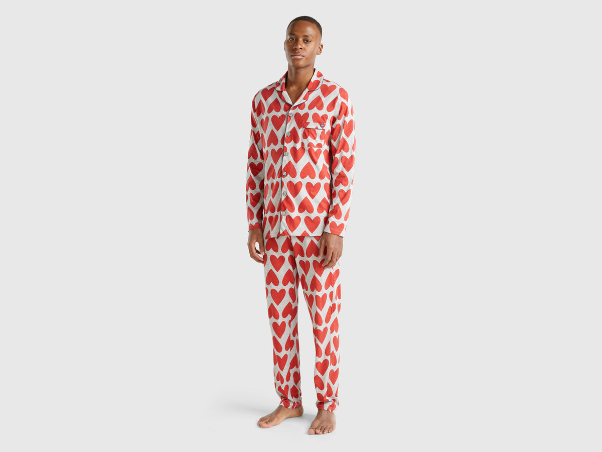 Pijama com estampa corações - ucb_image_F