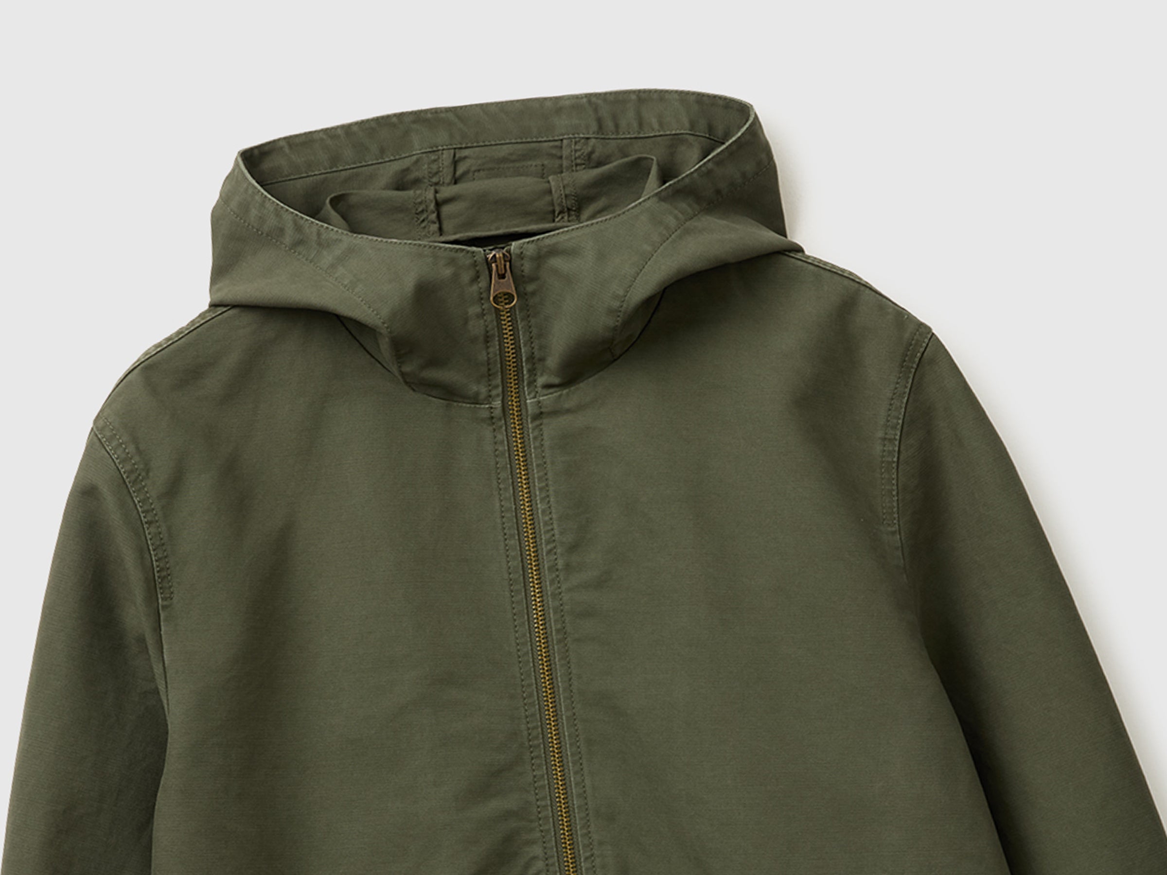 Short jacket in faded cotton - ucb_image_FY