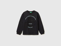 T-shirt em algodão orgânico quente com estampa em relevo - ucb_image_FS