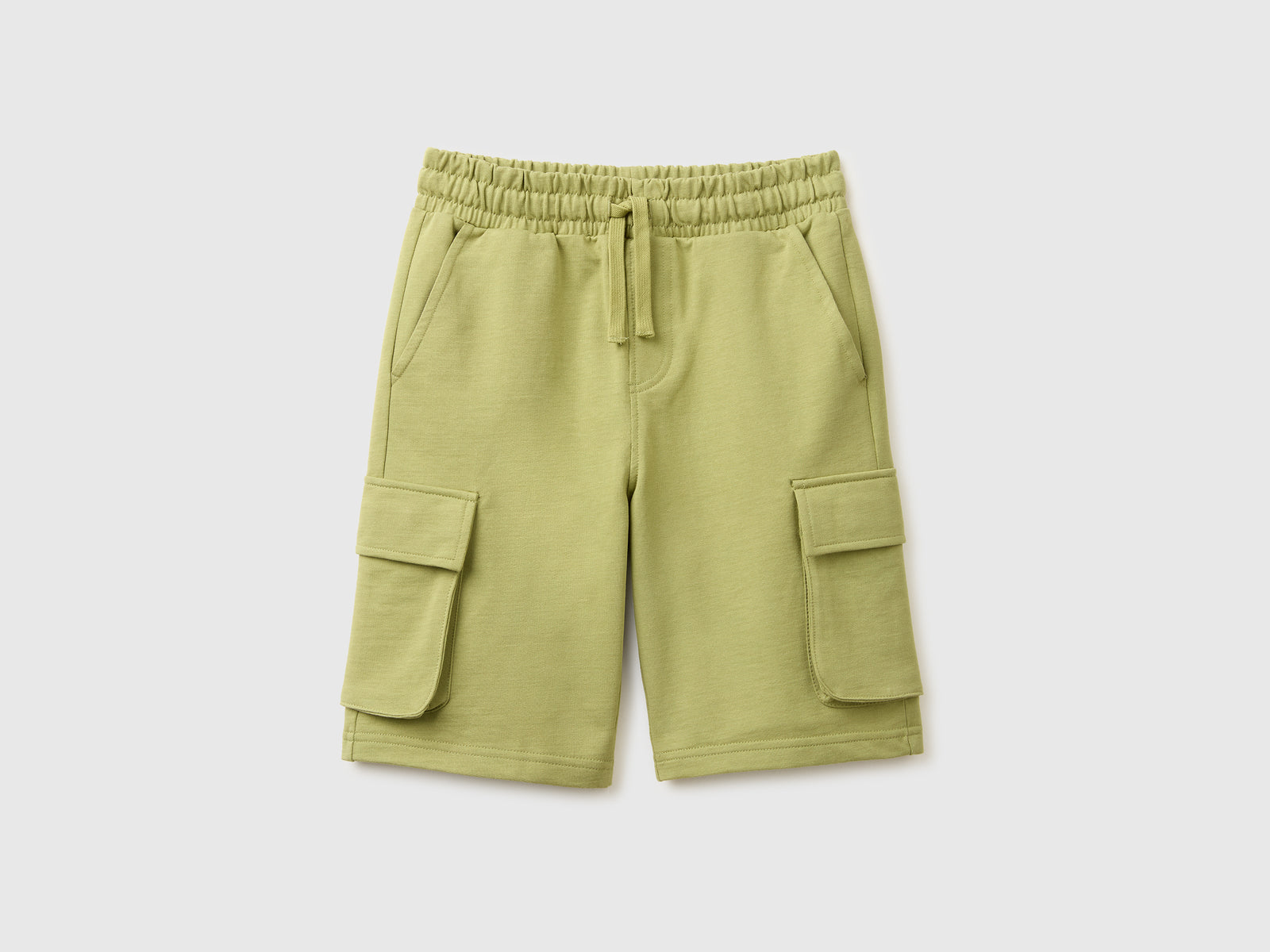 Fleece Bermuda shorts with pockets - ucb_image_FS