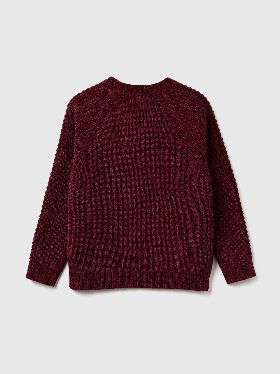 T-shirt de gola redonda em chenille - ucb_image_BS
