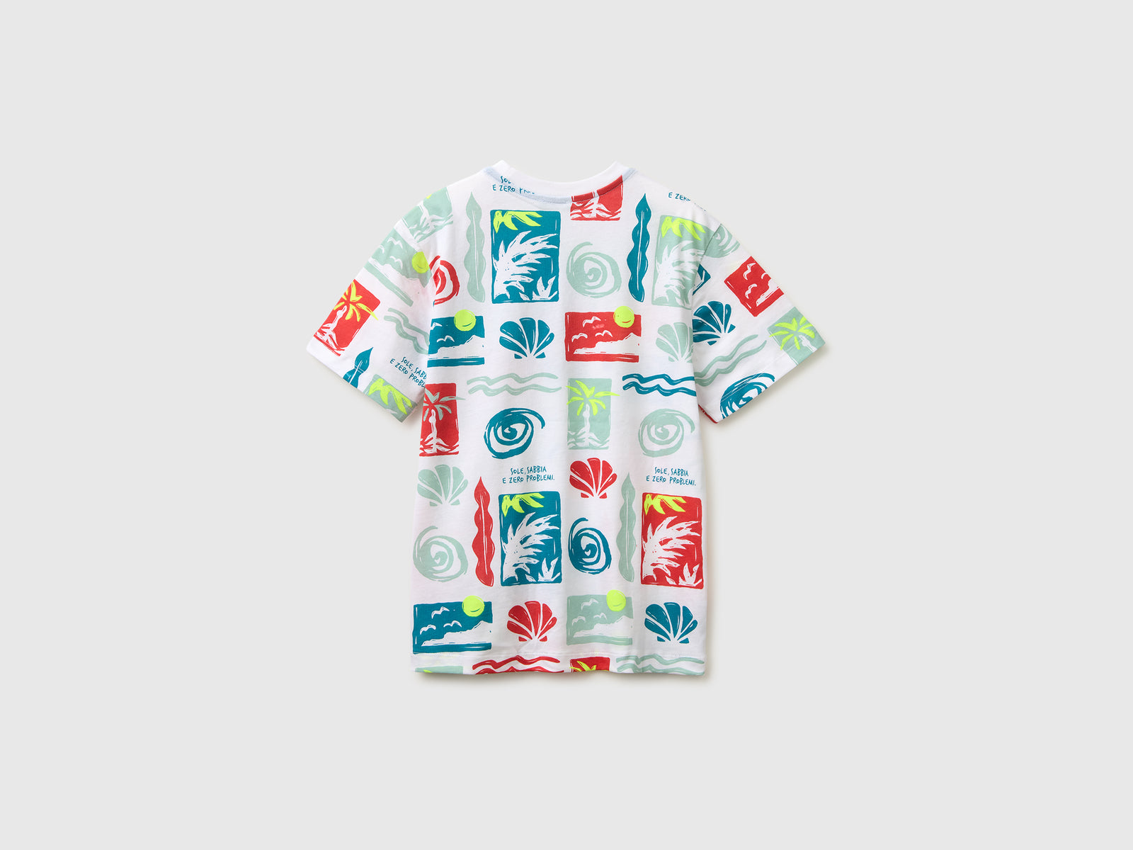 Printed T-shirt with pocket - ucb_image_BS