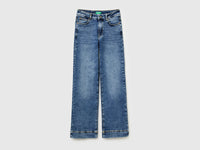 Jeans flare em algodão reciclado - ucb_image_FS