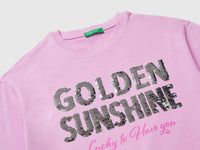 T-shirt with print and sequins - ucb_image_DS1