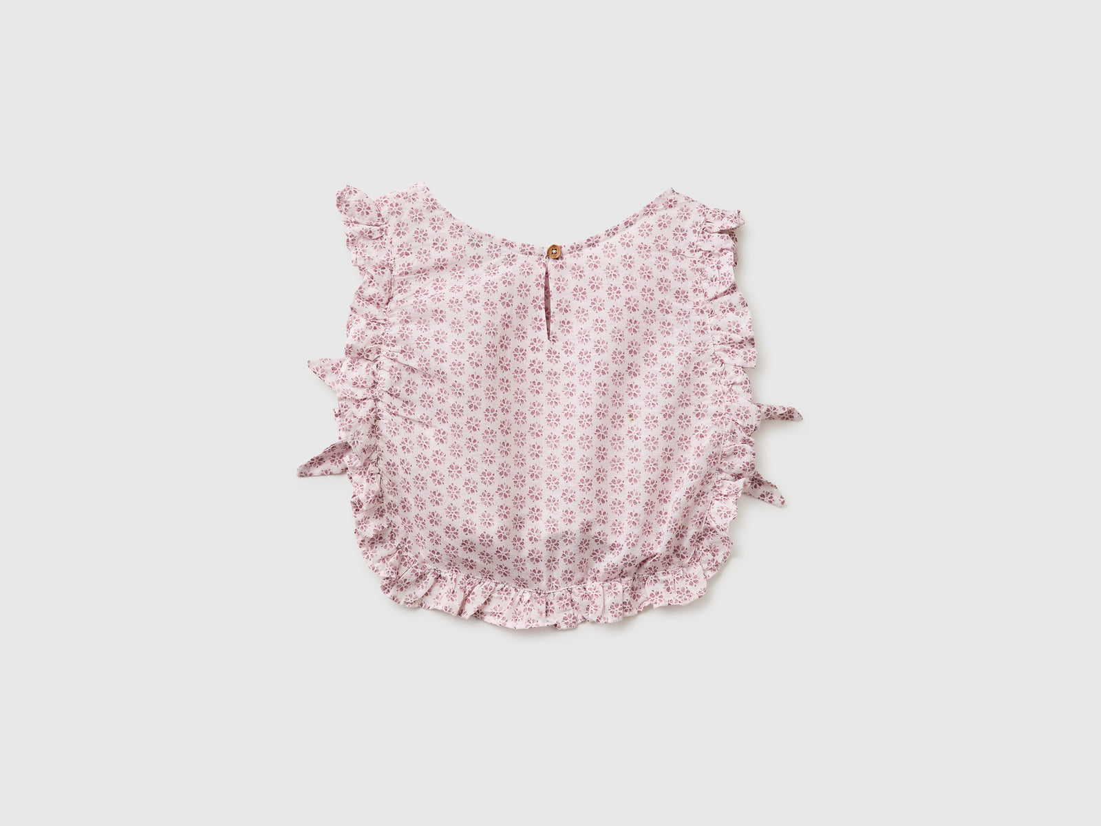 Blusa às flores em mistura de linho - ucb_image_BS