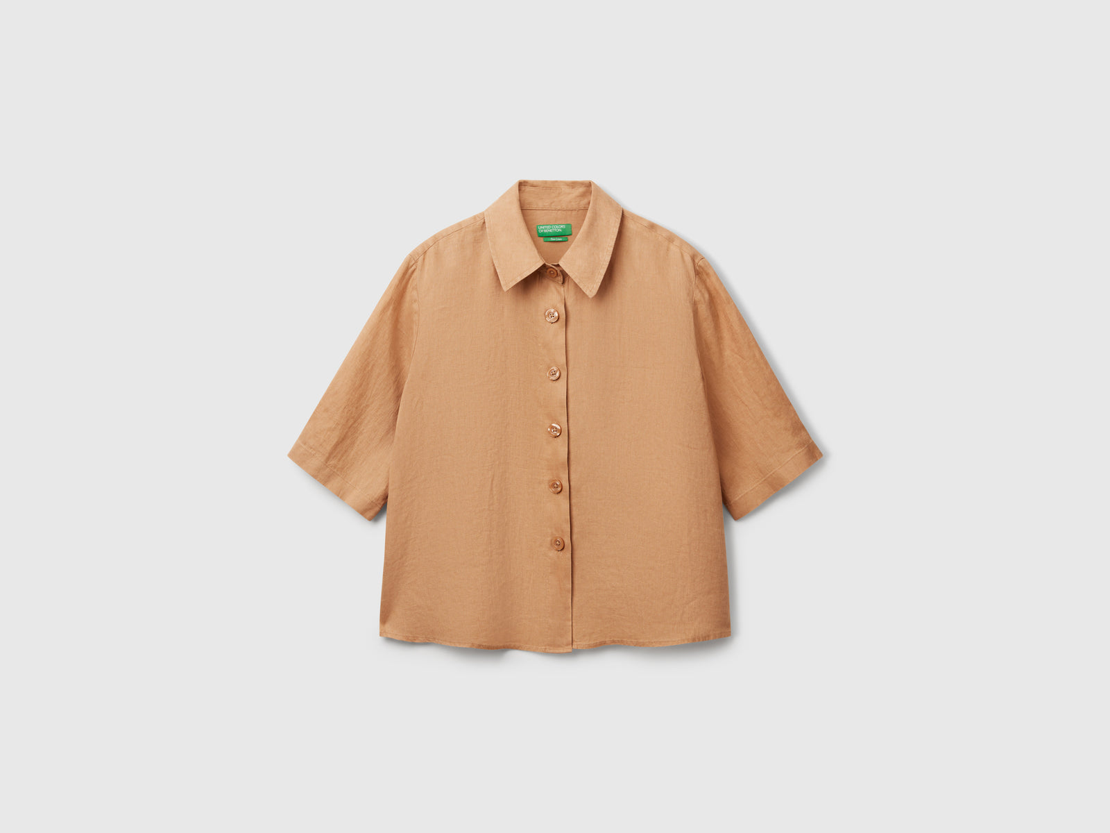 Camisa curta em puro linho - ucb_image_FS