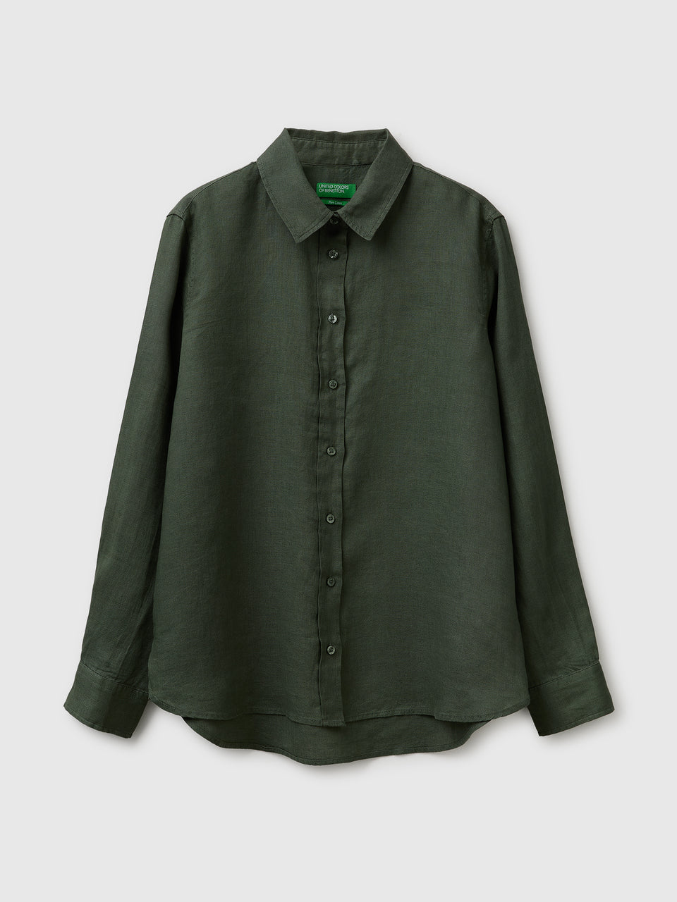 Regular fit shirt in pure linen - ucb_image_FS