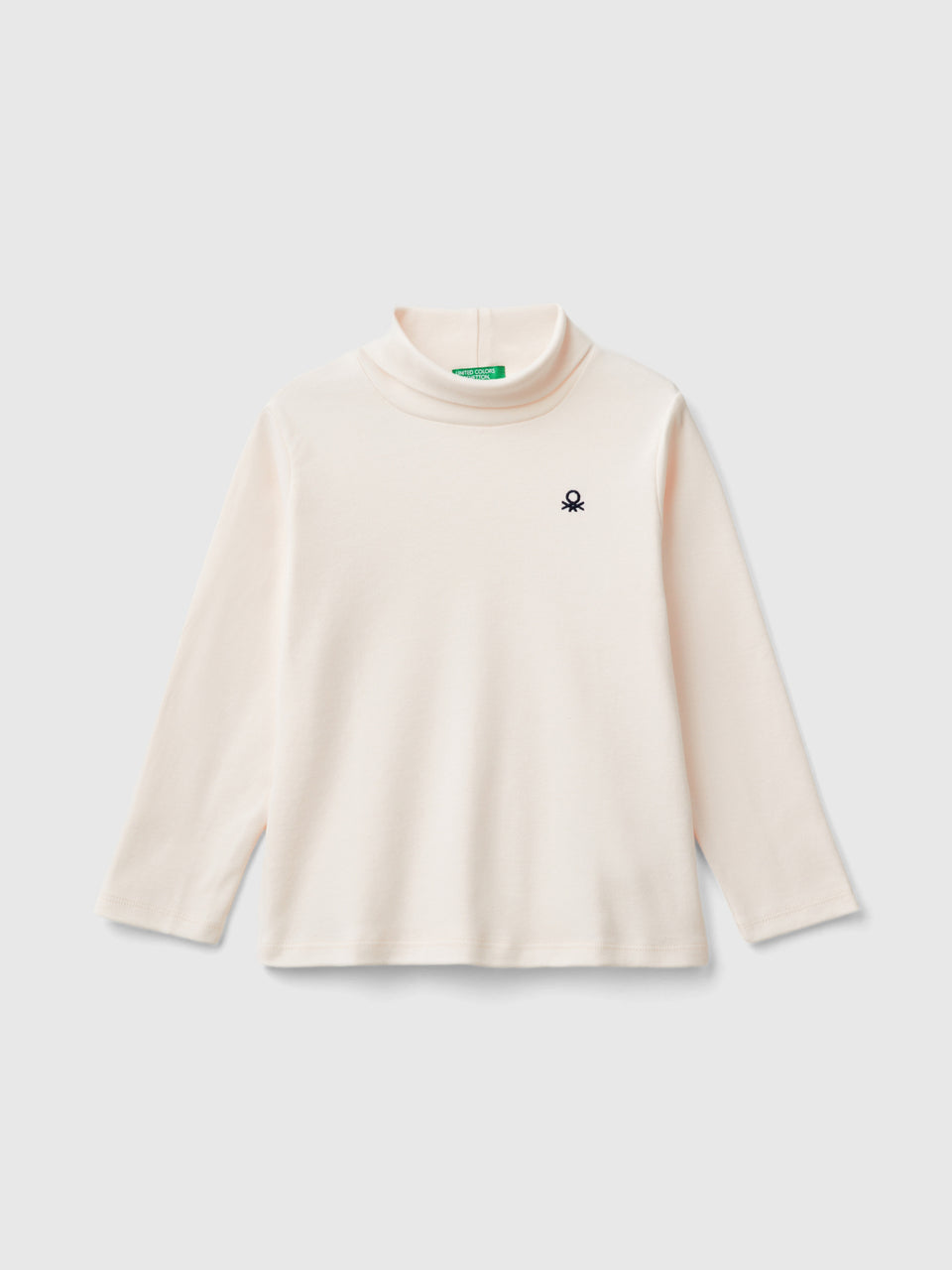 T-shirt de gola alta canelada - ucb_image_FS