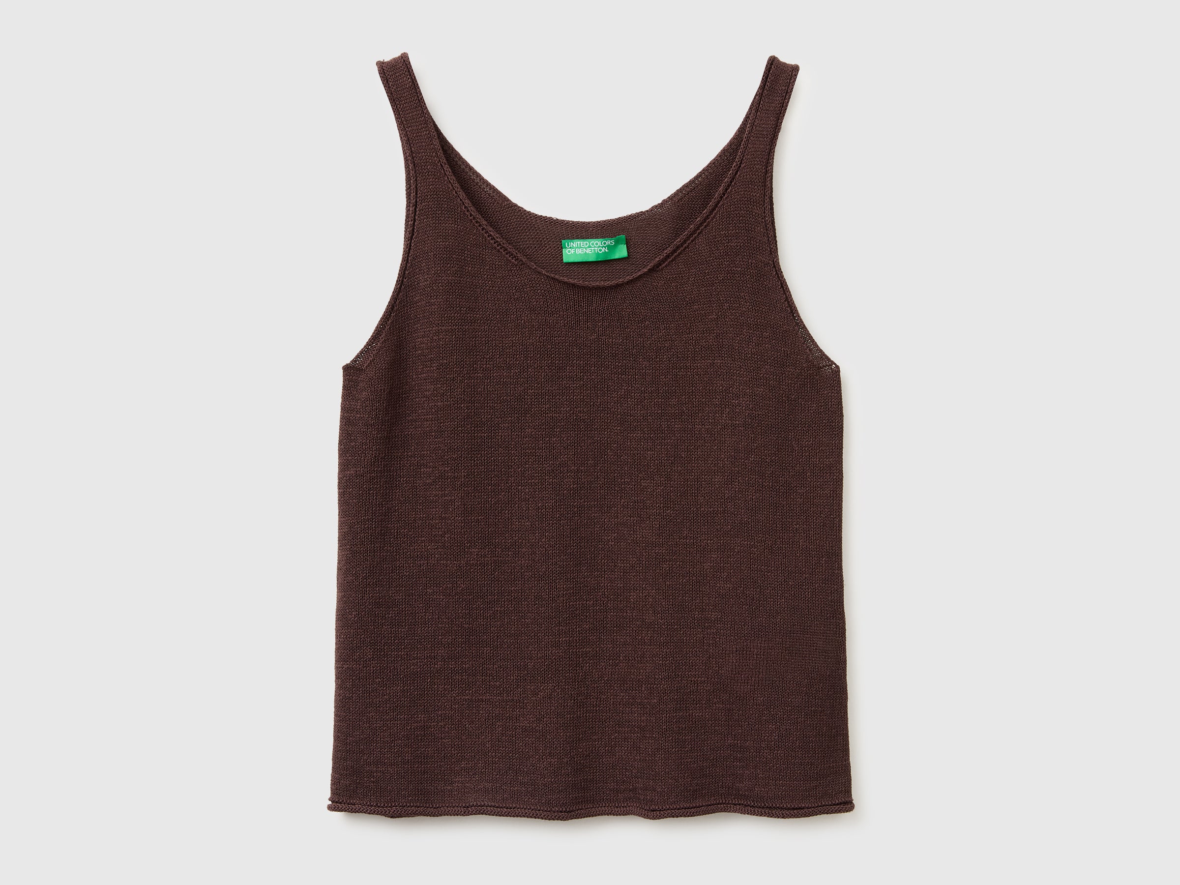 Linen blend knit top - ucb_image_FS