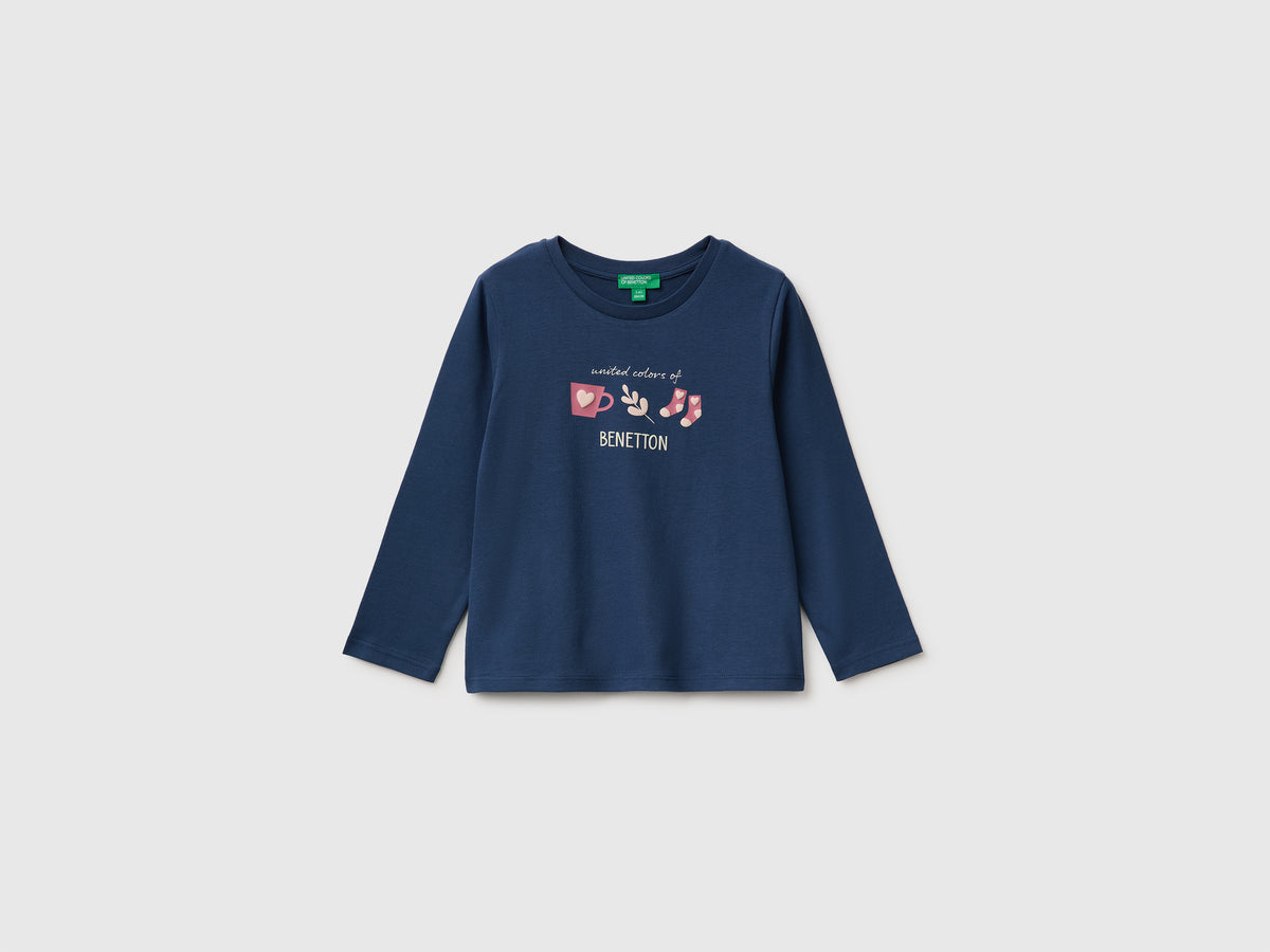 T-shirt com estampa efeito de relevo - ucb_image_FS