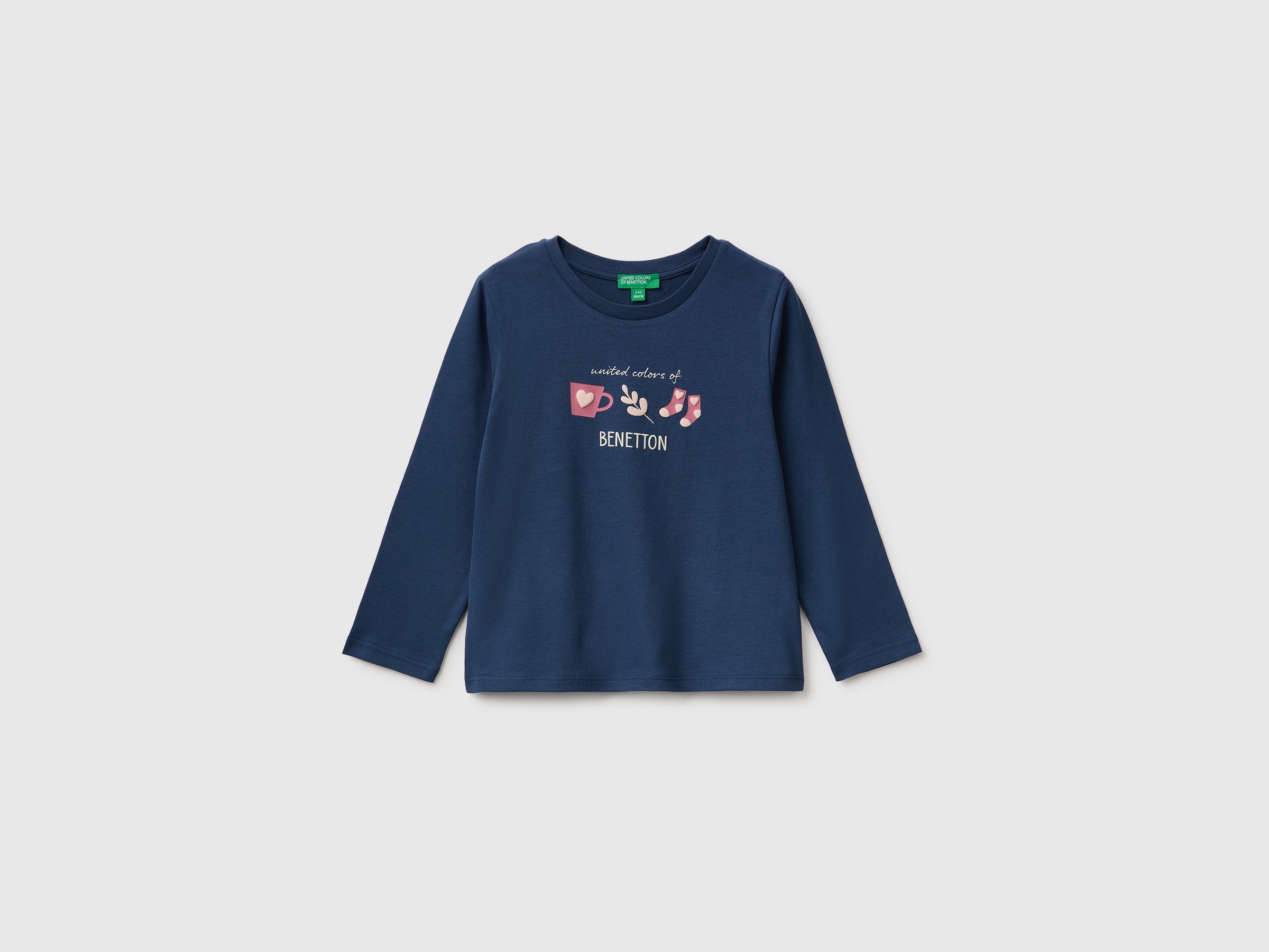 T-shirt com estampa efeito de relevo - ucb_image_FS