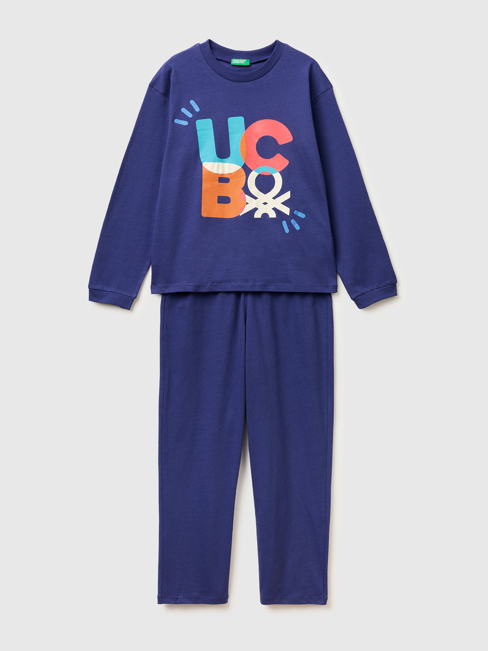 Pijama confortável com estampa logótipo - ucb_image_FS