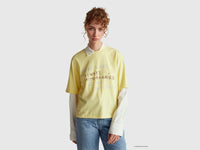 T-shirt gialla con stampa Coco Capitán - ucb_image_F