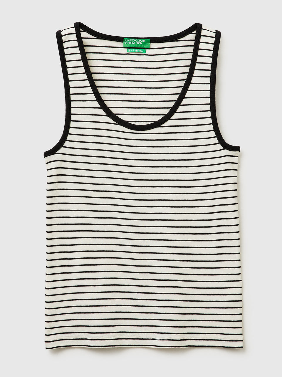 Striped tank top in pure cotton - ucb_image_FS