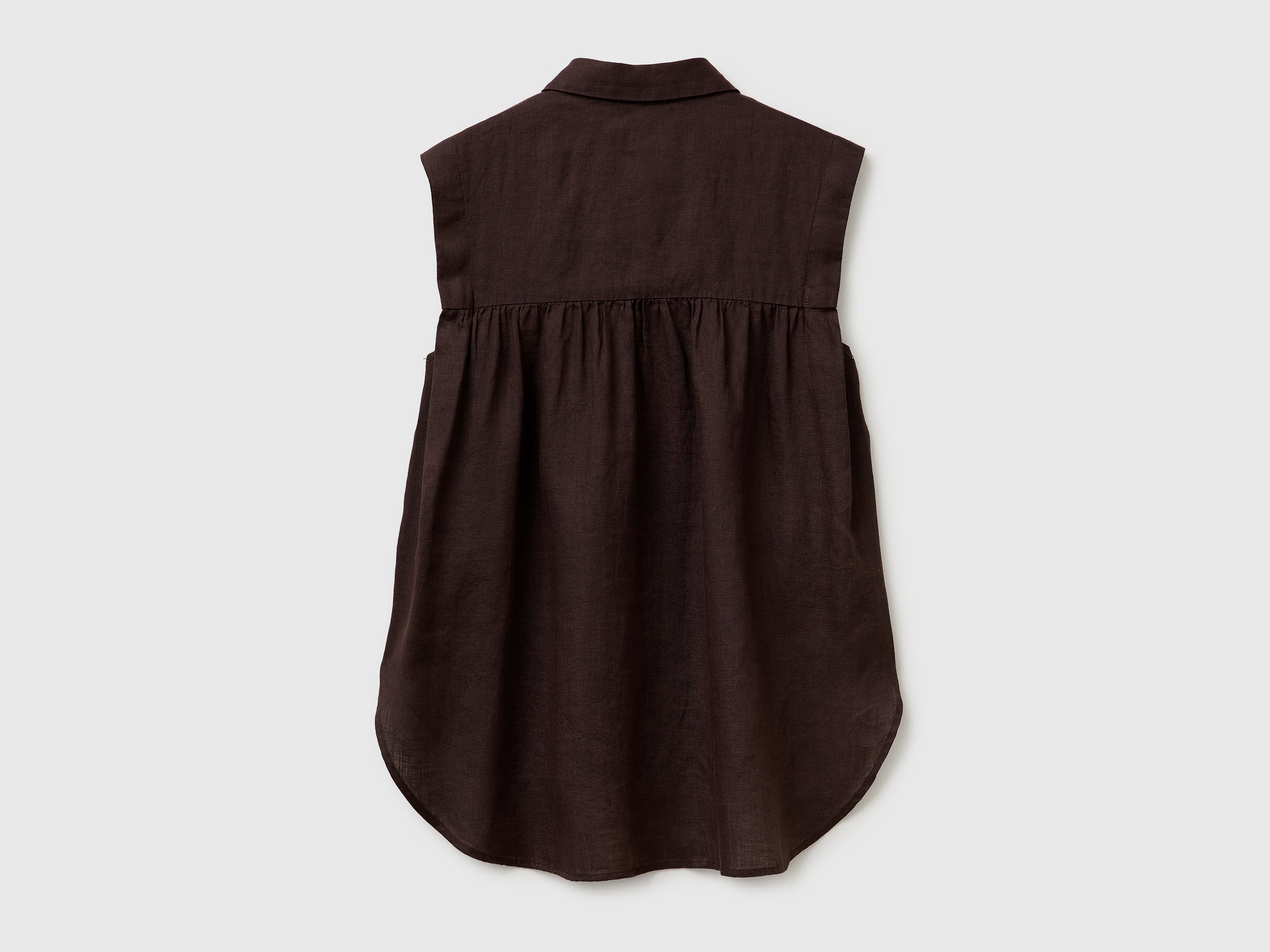100% linen sleeveless blouse - ucb_image_BS