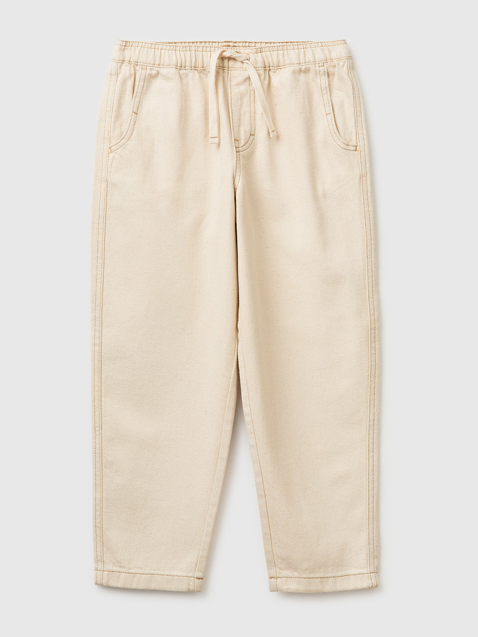 Cotton joggers with drawstring - ucb_image_FS
