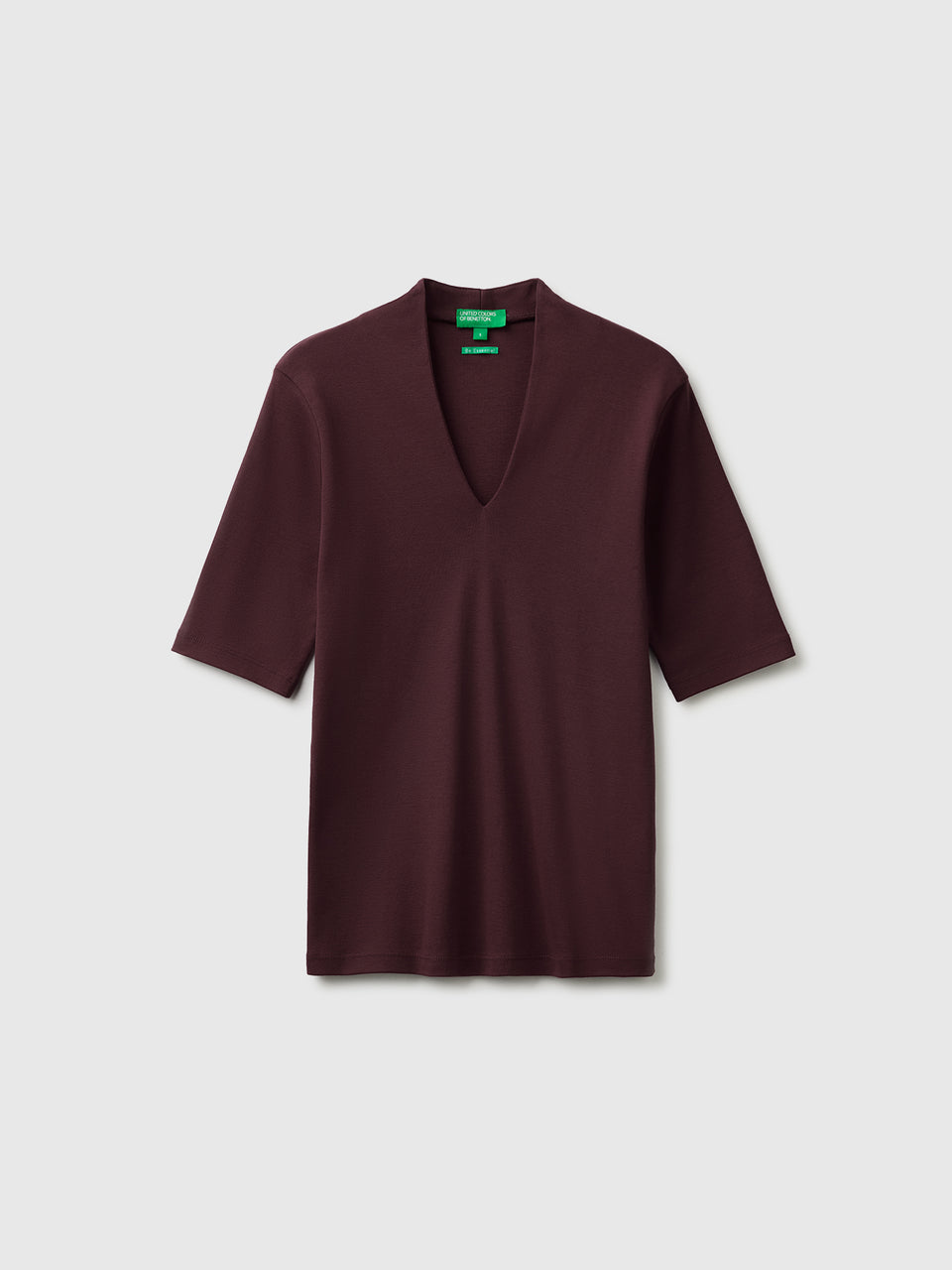 T-shirt slim fit em algodão de fibra longa - ucb_image_FS