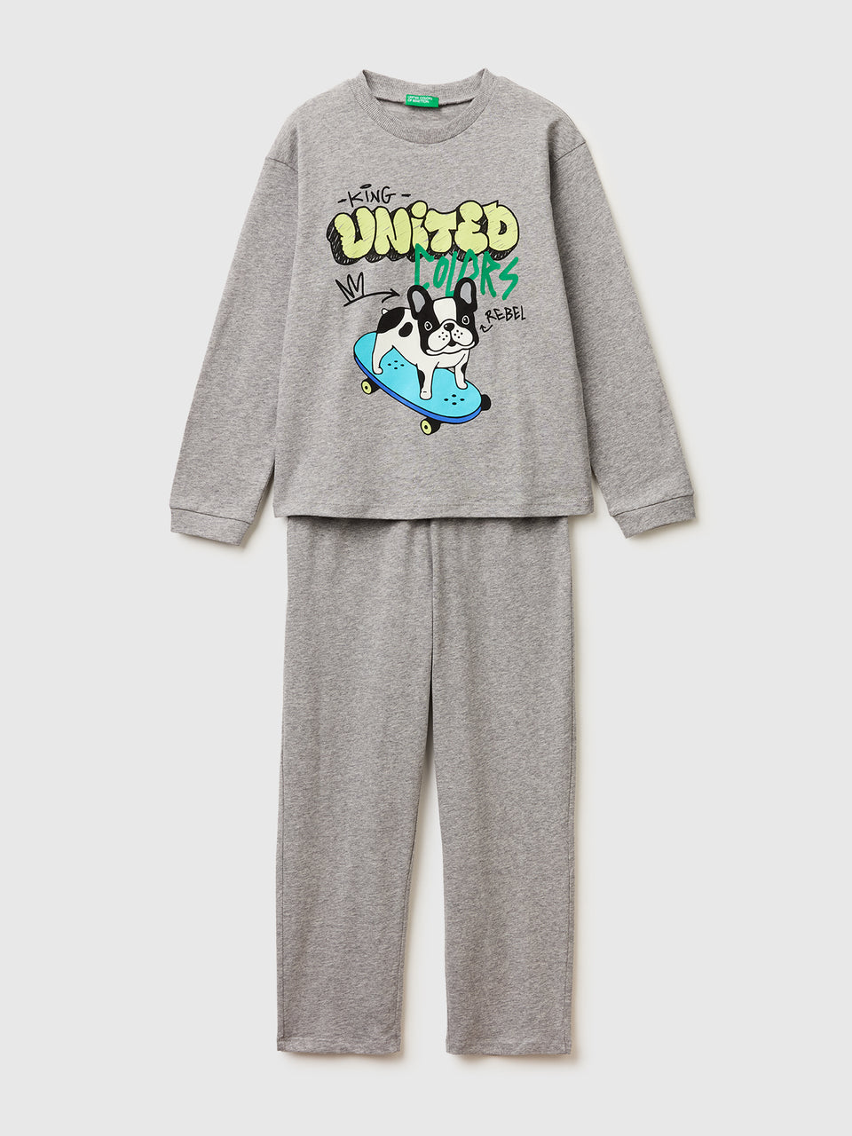 Soft pyjamas with logo print - ucb_image_FS