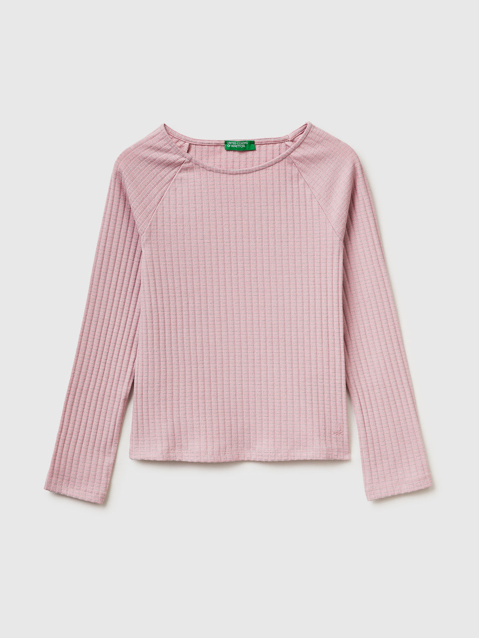 Ribbed boat neck T-shirt - ucb_image_FS
