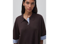 Camisola tipo polo em mistura de lã - ucb_image_FY