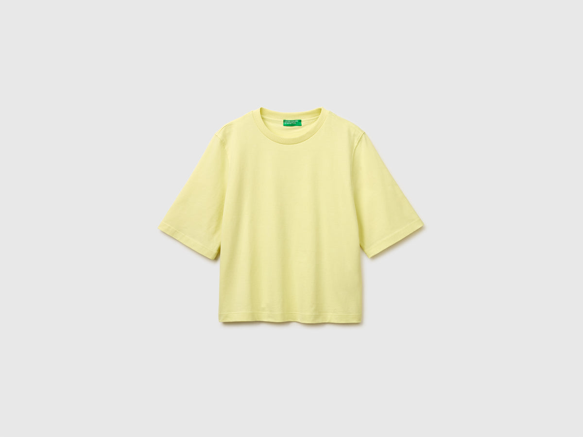 100% cotton boxy fit t-shirt - ucb_image_FS