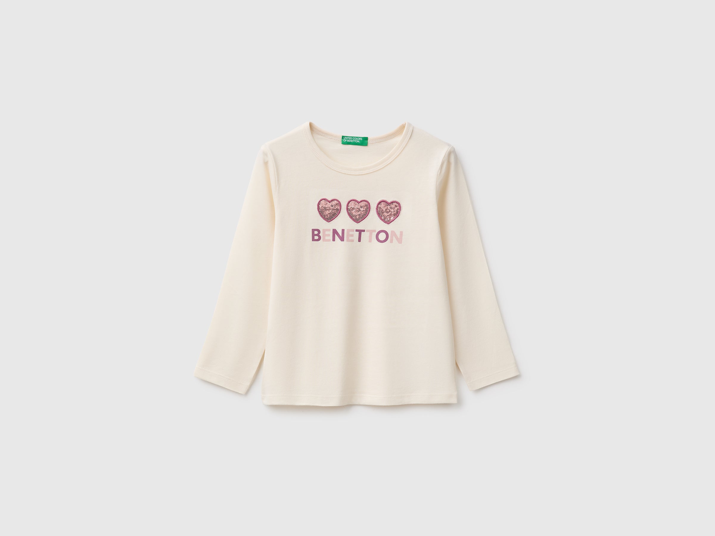 T-shirt com estampa e lantejoulas - ucb_image_FS