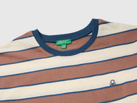 T-shirt às riscas em algodão orgânico - ucb_image_DS1