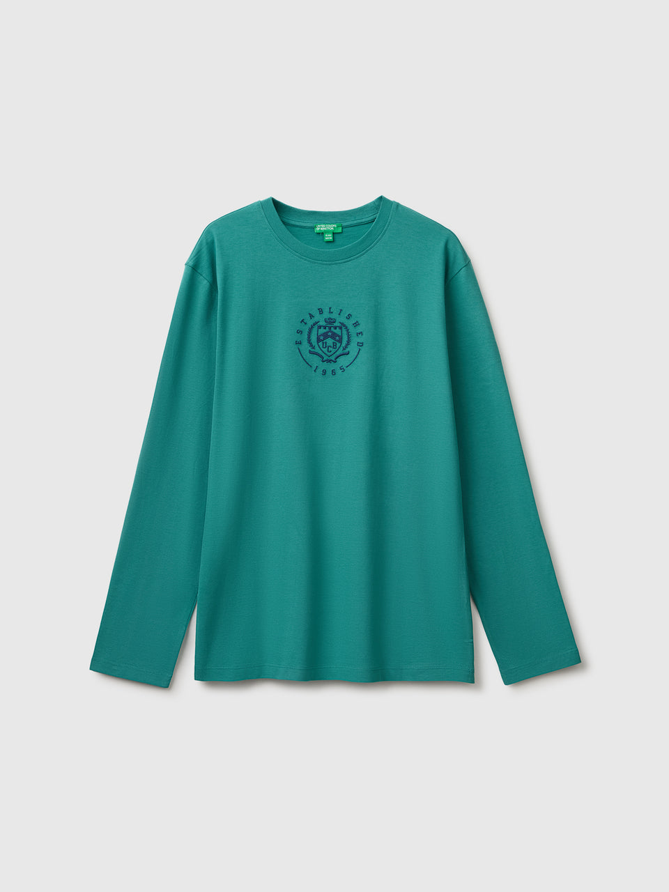 T-shirt com estampa e bordado - ucb_image_FS