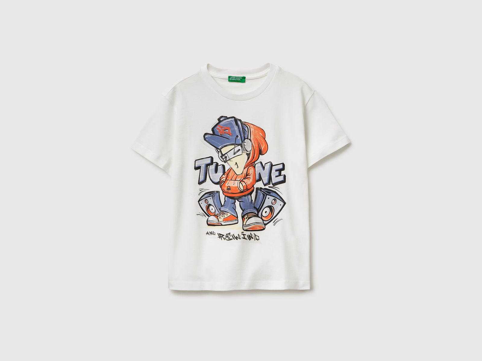 Organic cotton printed T-shirt - ucb_image_FS