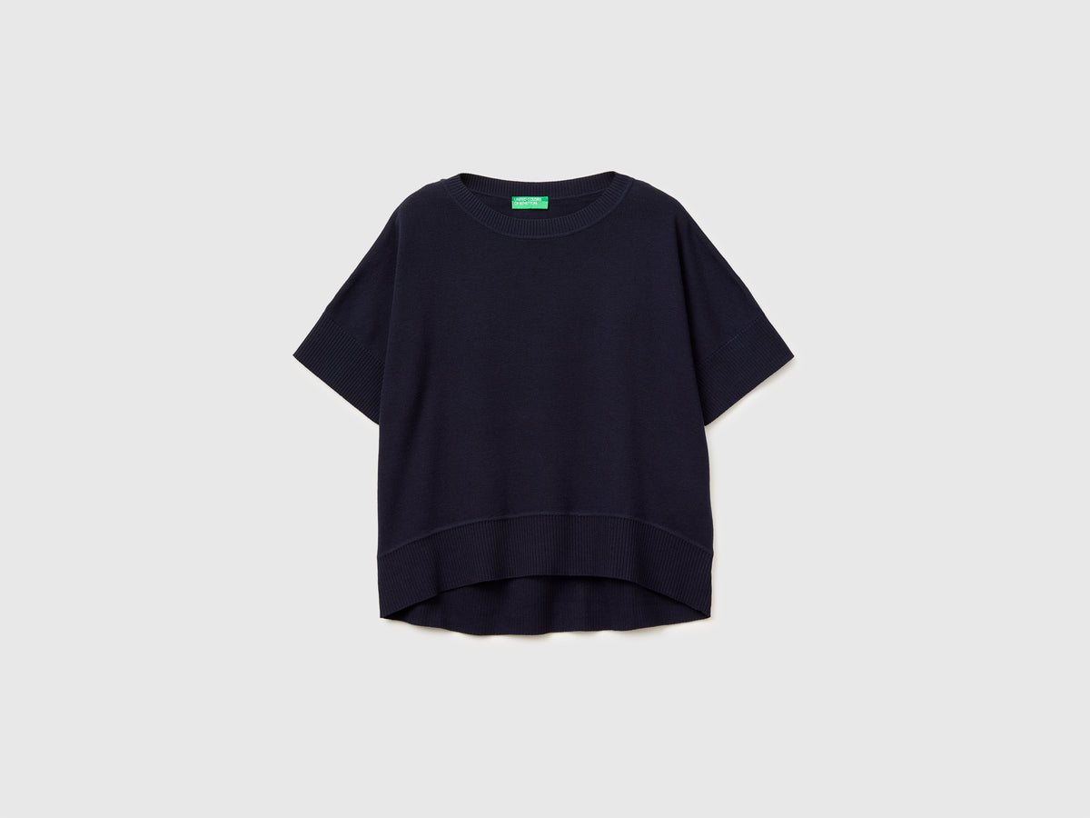 Premium cotton short-sleeved sweater - ucb_image_FS