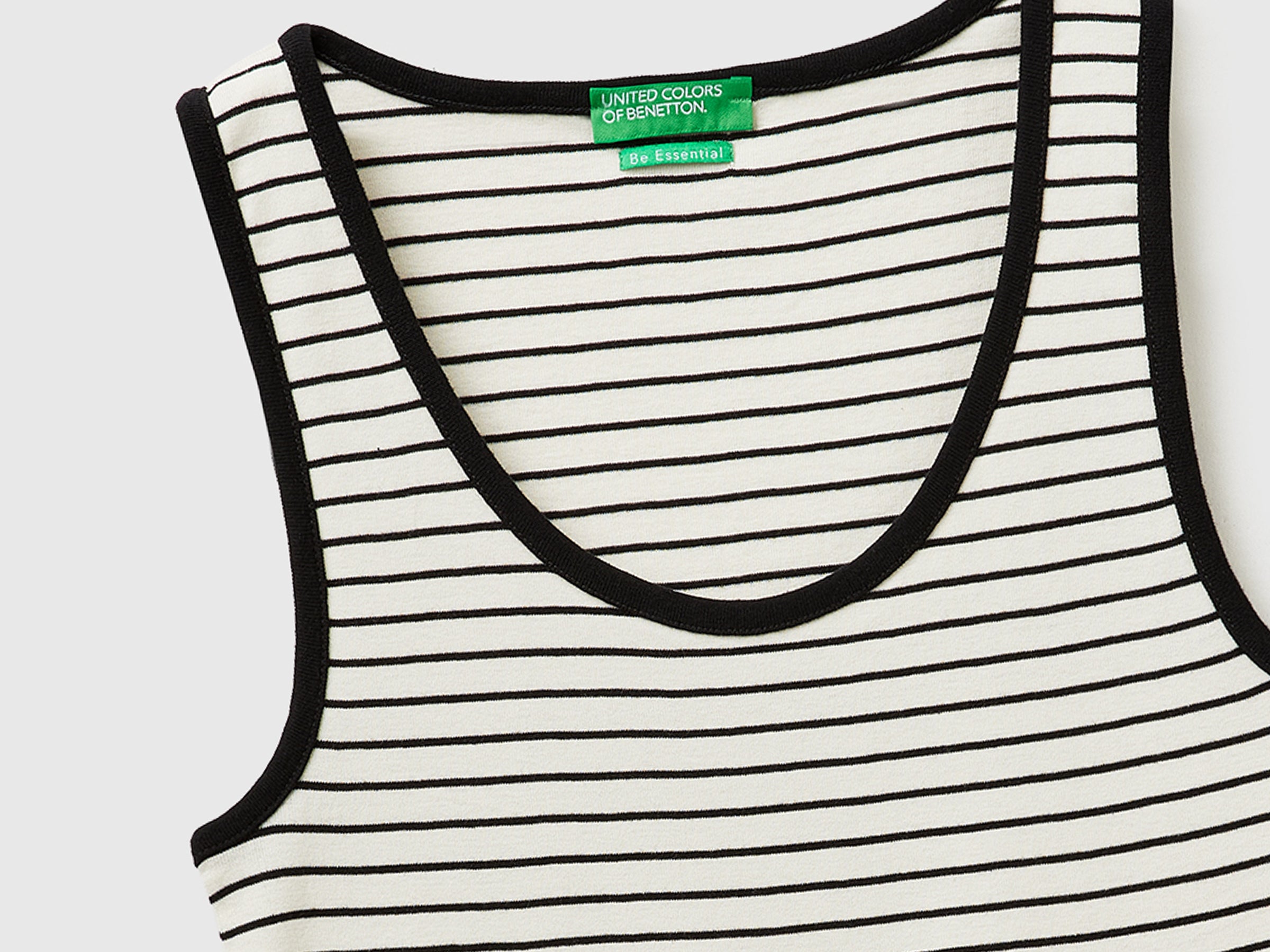Striped tank top in pure cotton - ucb_image_DS1