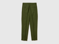 Chinos straight em puro linho - ucb_image_BS