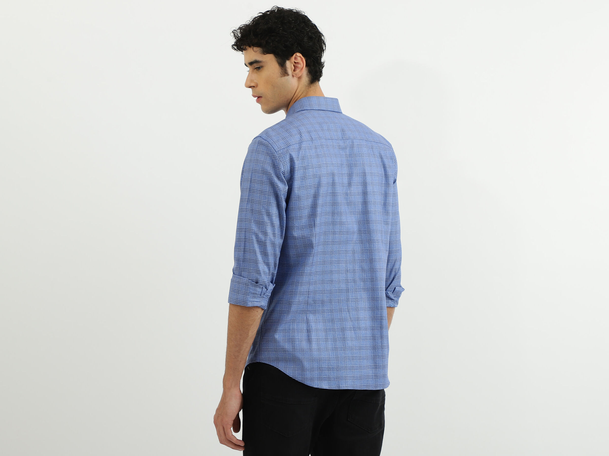 F/S GRINDLE CHECK DRESS SHIRT image number 2
