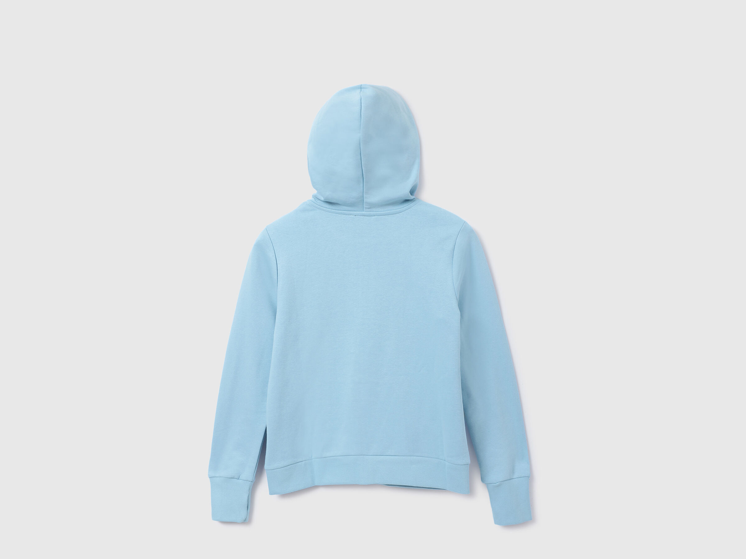F/SLV FRONT OPEN SOLID SWEATSHIRT image number 7