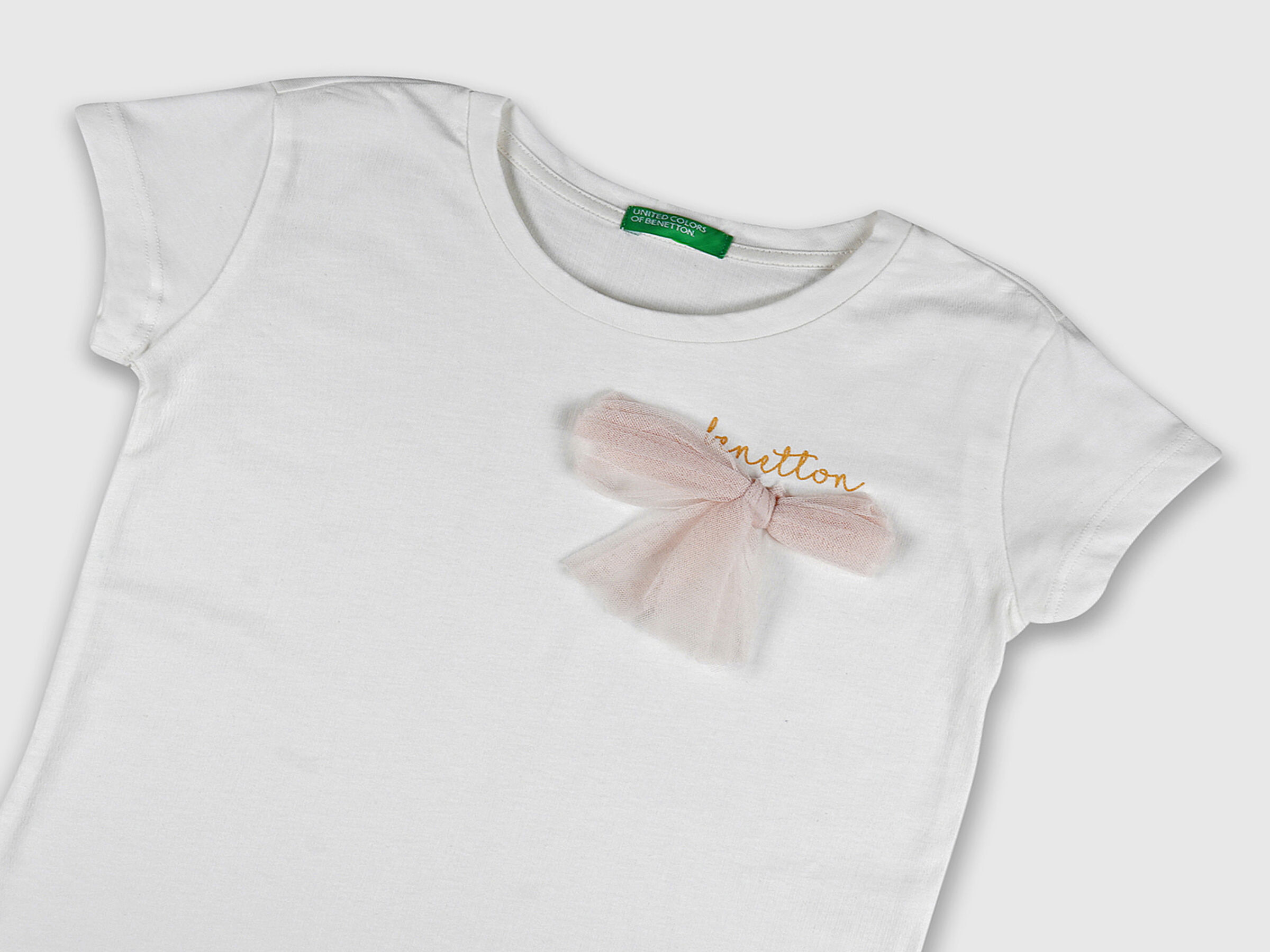 Mesh Bow Tee image number 2