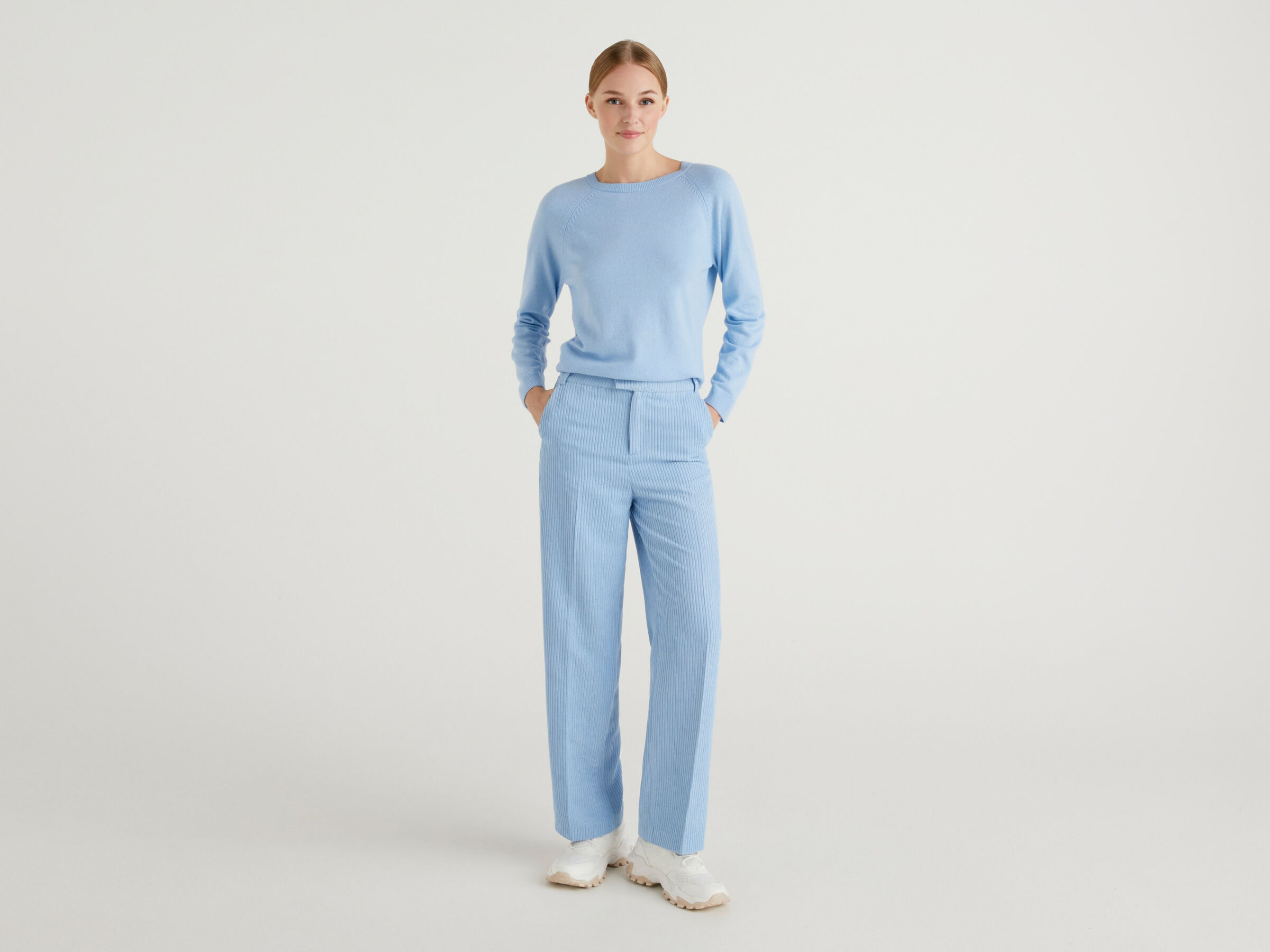 STARIGHT FIT CORDUROY PANTS image number 2