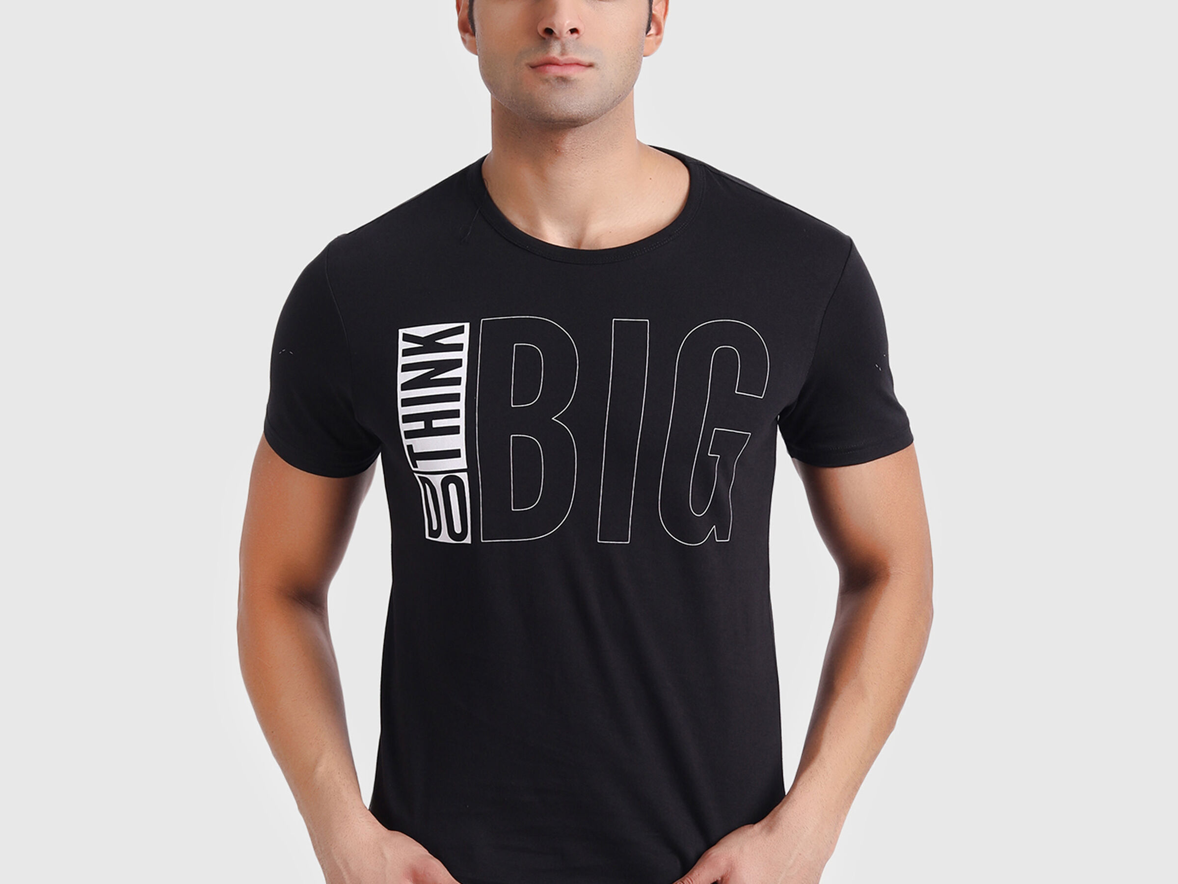 Black and White T-Shirt image number 5