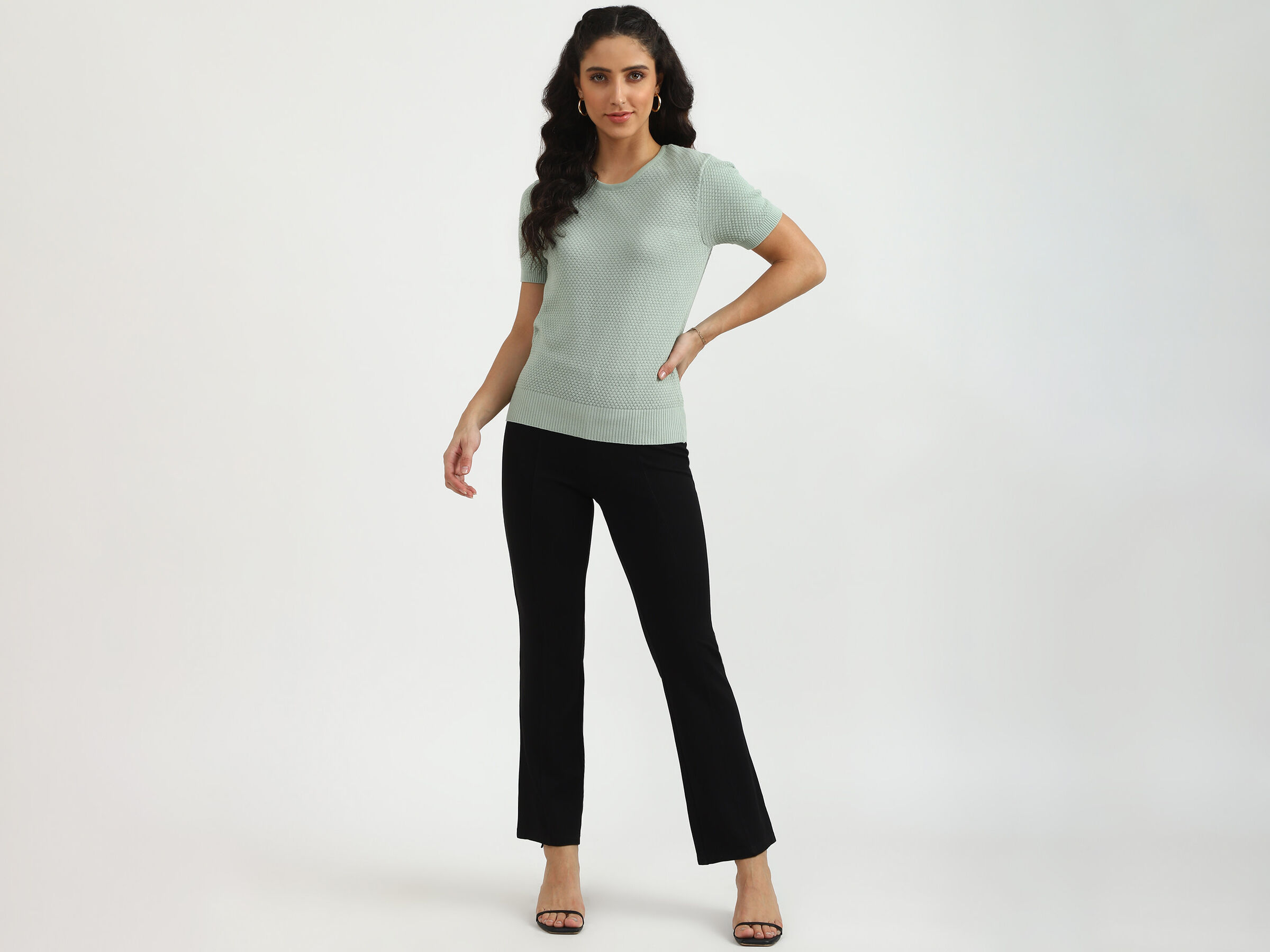 BOOTCUT FLARED LEGGING image number 3