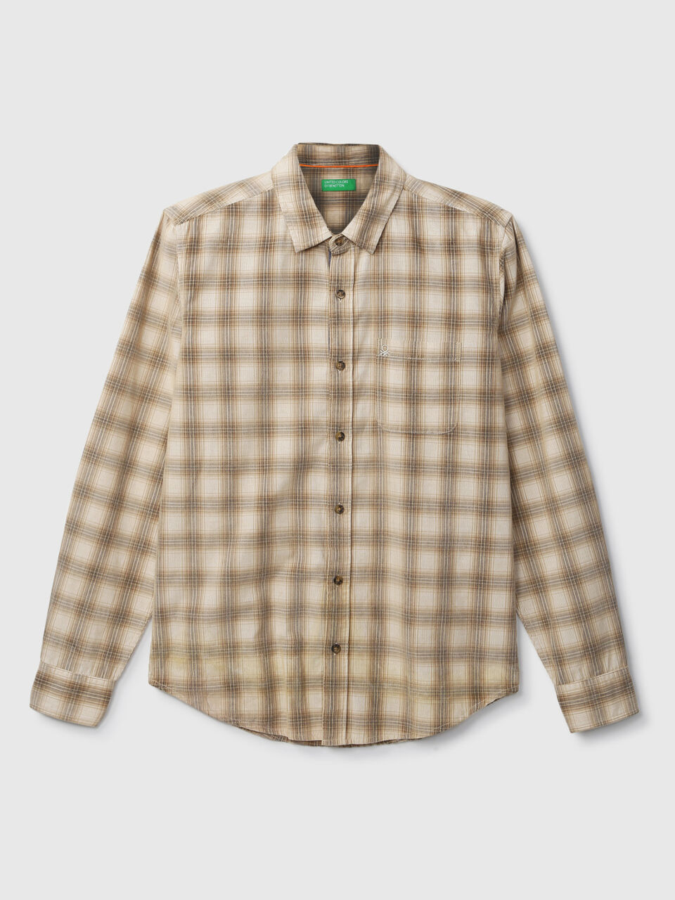 F/S CORDUROY CHECK SHIRT image number 1