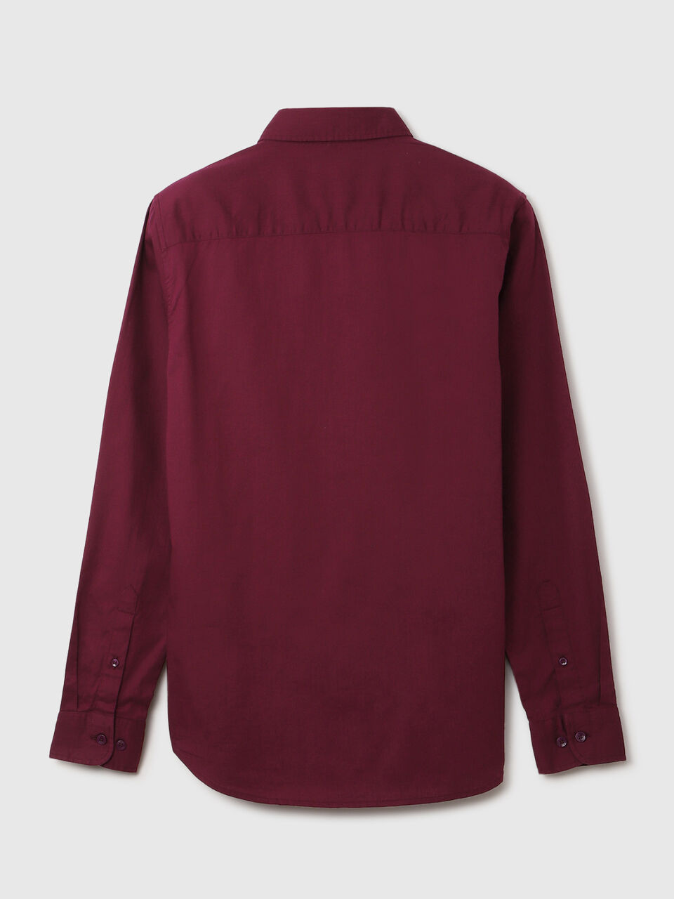 F/S SOLID SLUB SHIRT image number 2
